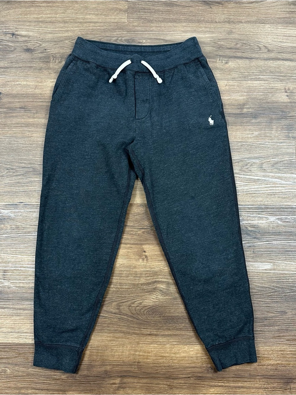 Polo Ralph Lauren Sweatpants Mens Small Gray Fleece Joggers Drawstring